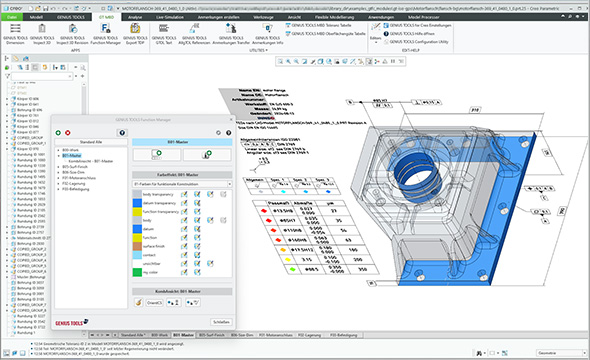 GENIUS TOOLS MBD for ISO-GPS für Startup TOOLS Bestandskunden